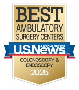 A U.S. News & World Report Best Ambulatory Surgery Center!